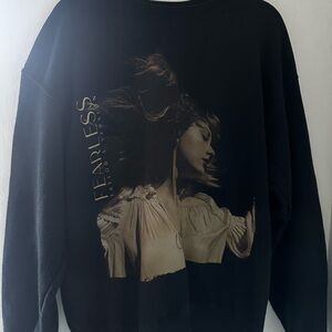 Taylor Swift Black Graphic Sweatshirt